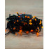 Желтая гирлянда в форме маленьких конусов, 5м Желтая гирлянда в форме маленьких конусов, 5м