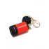 Красный фонарик-брелок с зарядкой от USB