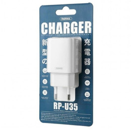 Зарядное устройство REMAX 5V 2.1А (USB 2 порта) Зарядное устройство REMAX 5V 2.1А (USB 2 порта)