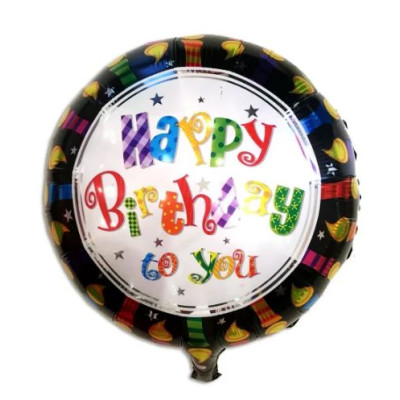 Шарик надувной HAPPY BIRTHDAY 45см со свечами Шарик надувной HAPPY BIRTHDAY 45см со свечами